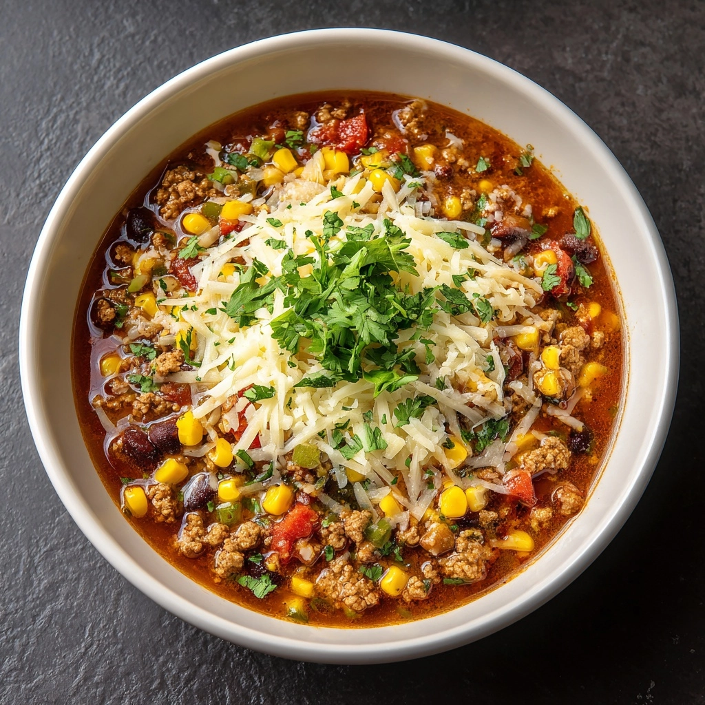 Hearty Taco Soup: A Comforting Meal for All Occasions Recipe - Recipe Image
