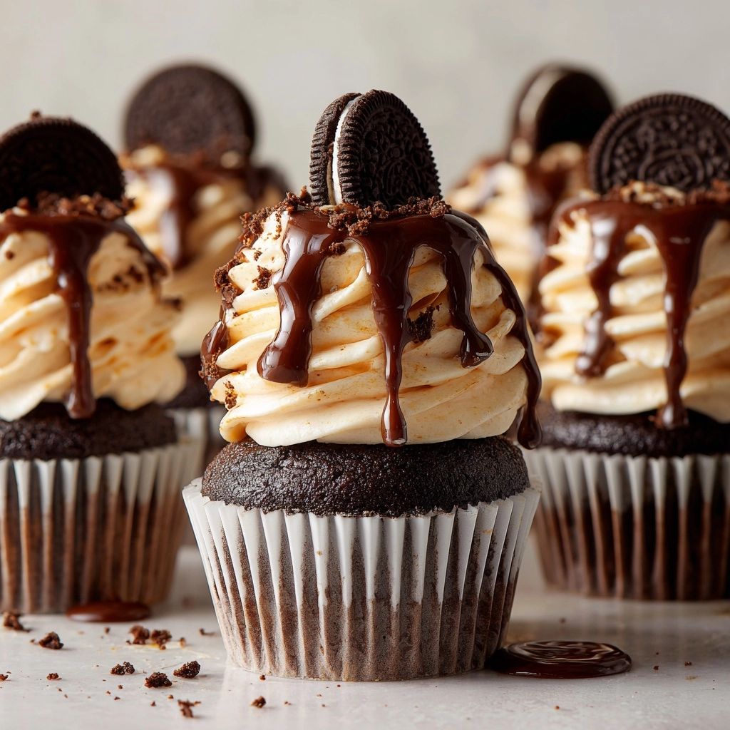 Cookies and Cream Cupcakes Recipe - Recipe Image