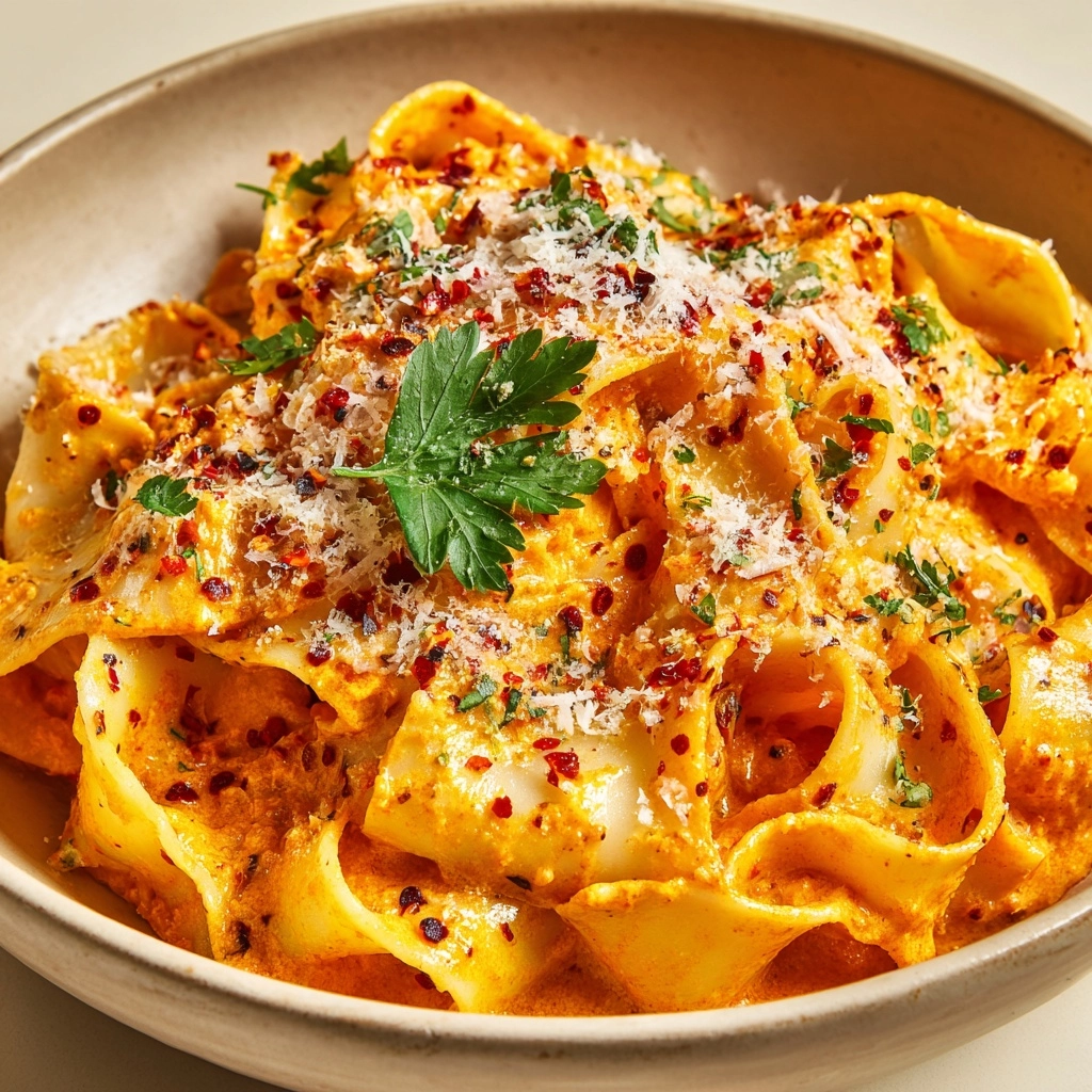 Creamy Chili Oil Pasta Recipe - Recipe Image