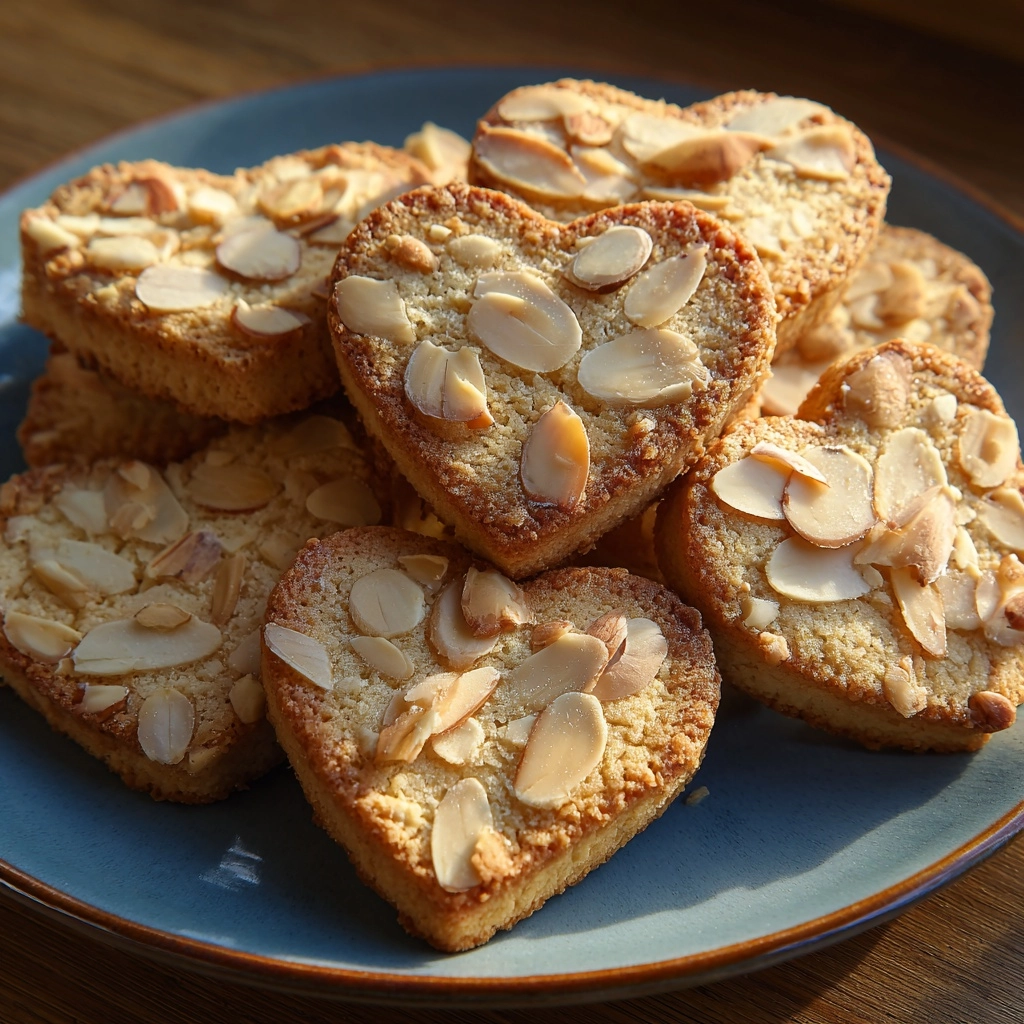 Almond Heart Cookies Recipe - Recipe Image