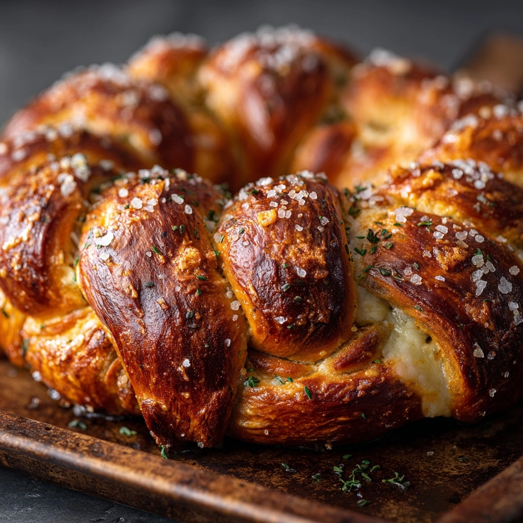 Cheese-Stuffed Pretzels Recipe