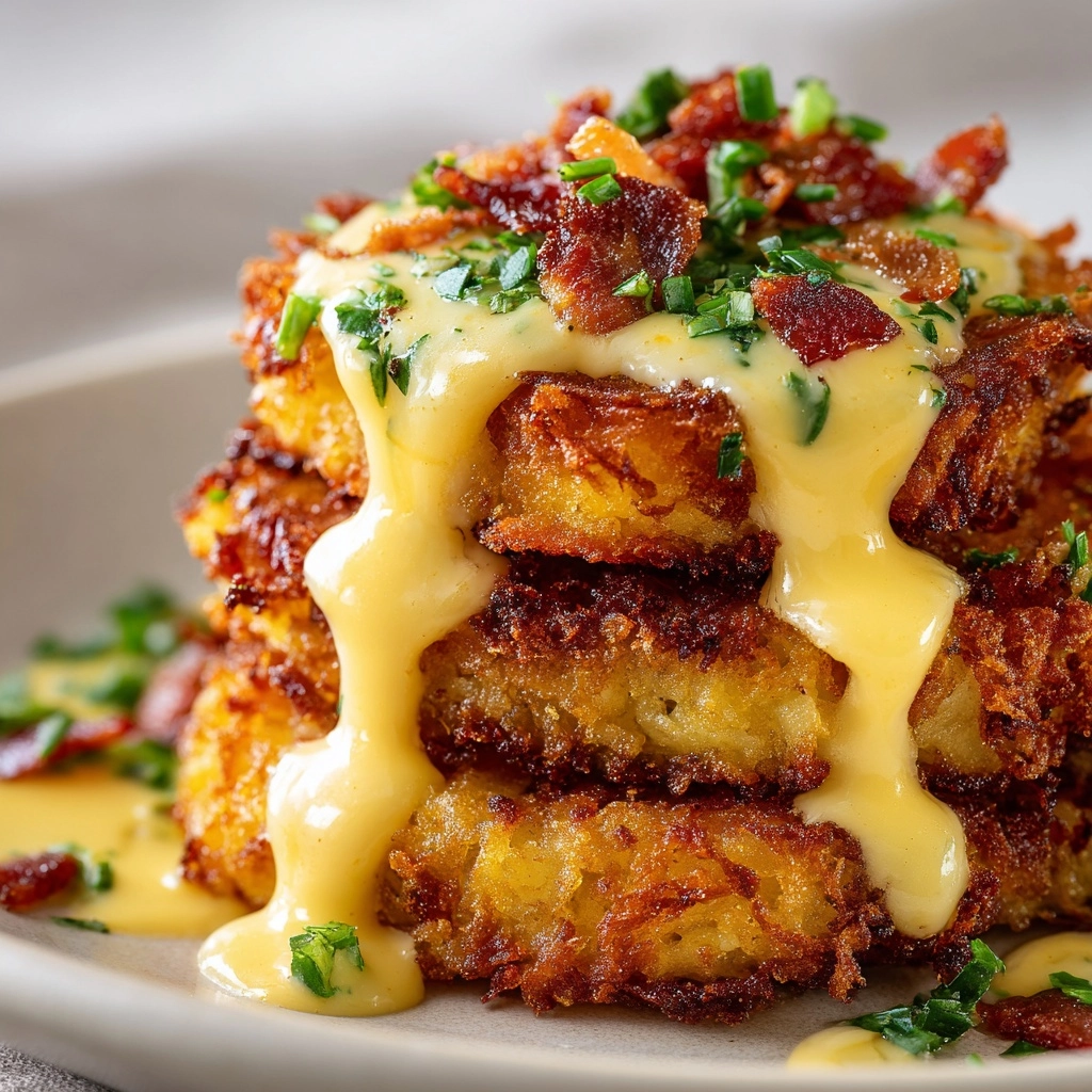 Grilled Shrimp and Cheddar Grit Fritters with Smoky Cream Recipe - Recipe Image