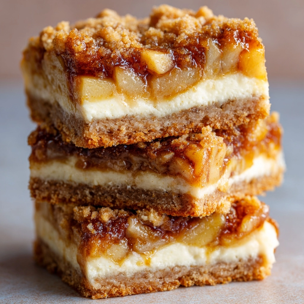 Gluten Free Apple Cheesecake Bars Recipe - Recipe Image