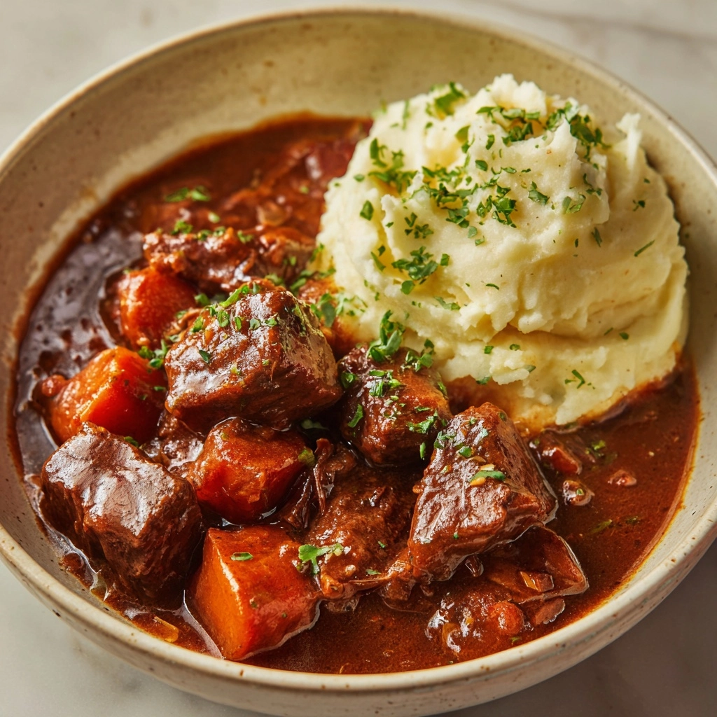 Crock Pot Beef Tips and Gravy Recipe - Recipe Image