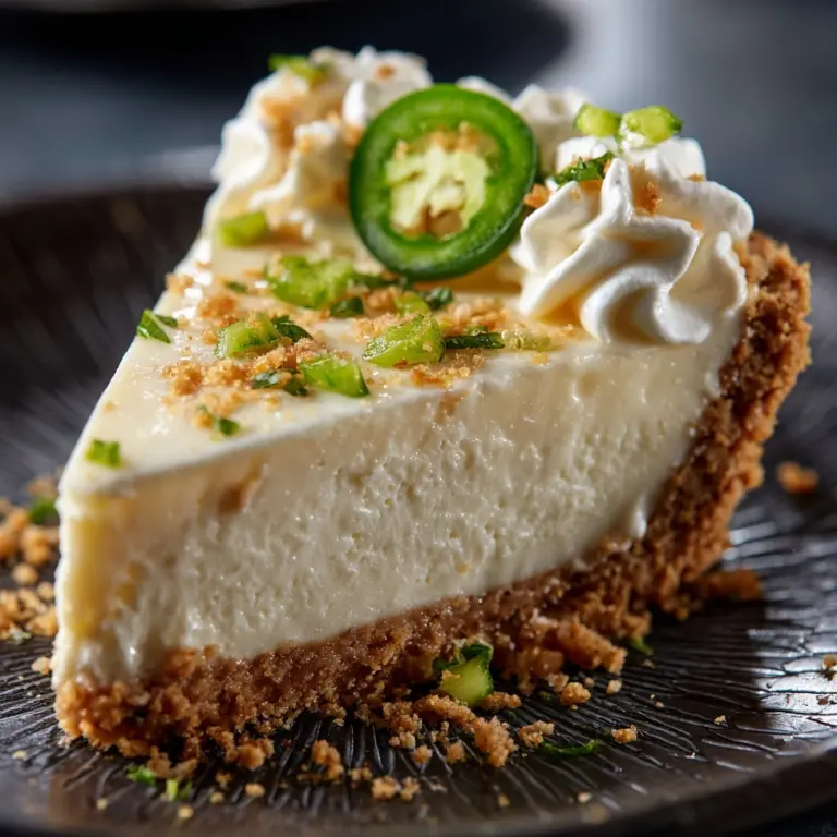 Jalapeño Lime Cheesecake: A Spicy Twist on a Classic Dessert Recipe