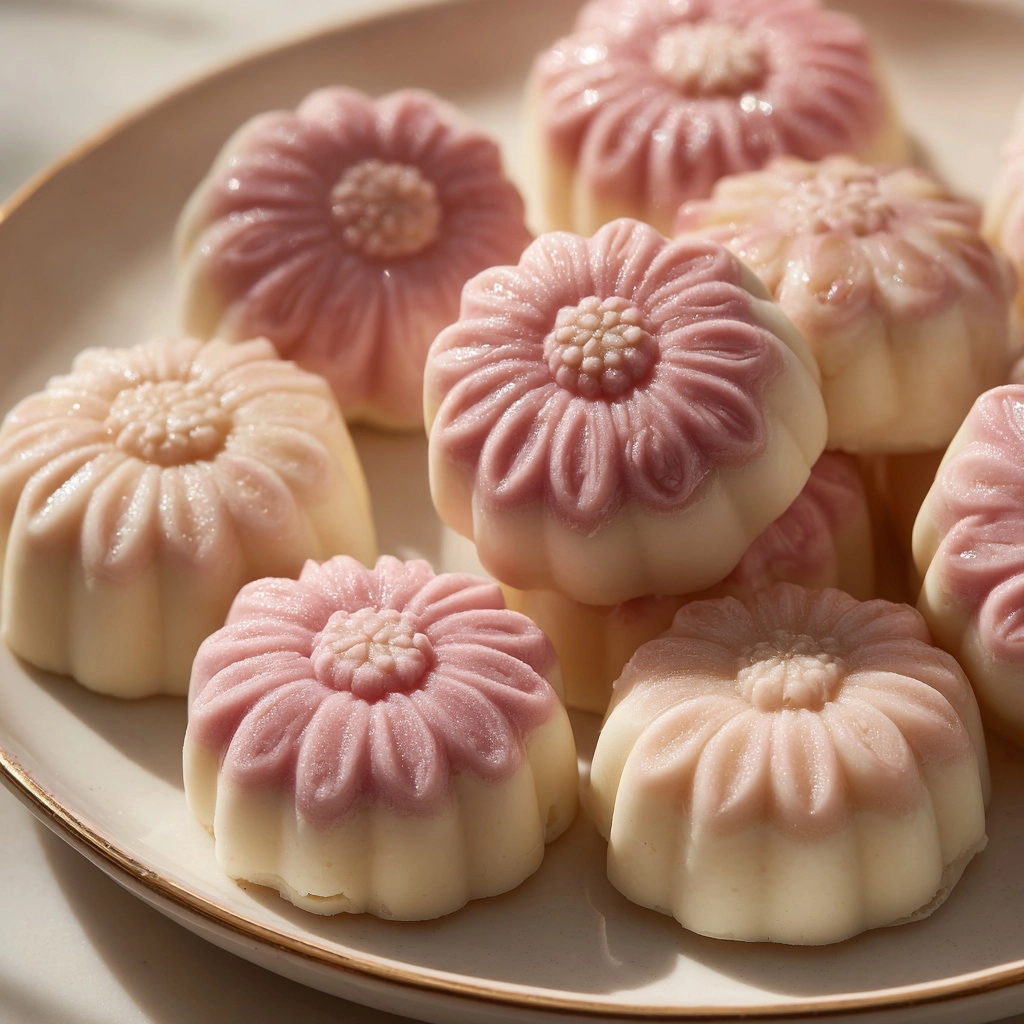 Snow Skin Mooncakes Recipe - Recipe Image
