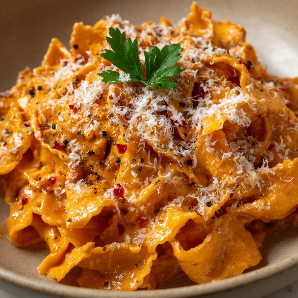 Creamy Chili Oil Pasta Recipe - Recipe Image