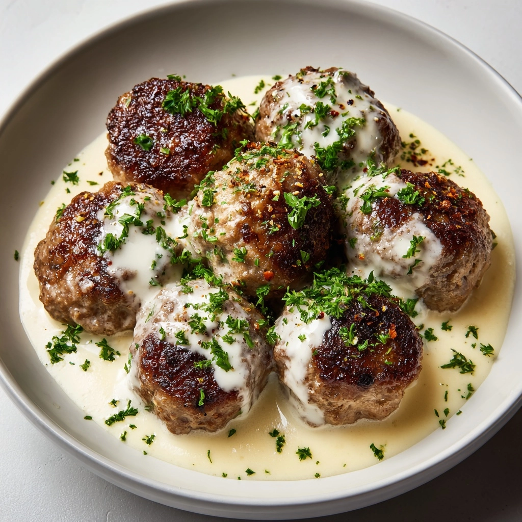 Creamy Turkey Meatballs Recipe - Recipe Image