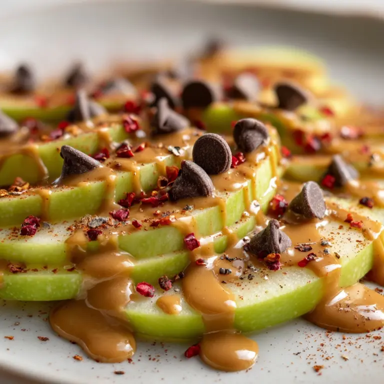 Healthy Apple Nachos: A Delicious and Nutritious Snack Idea Recipe