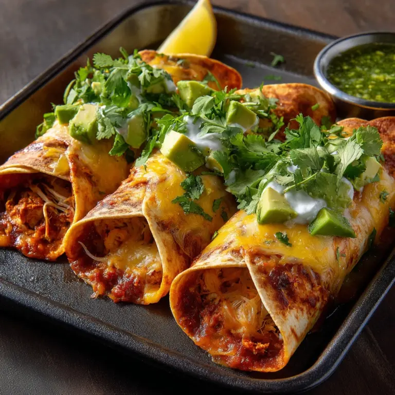 Crispy Rolled Chipotle Beef Tacos Recipe