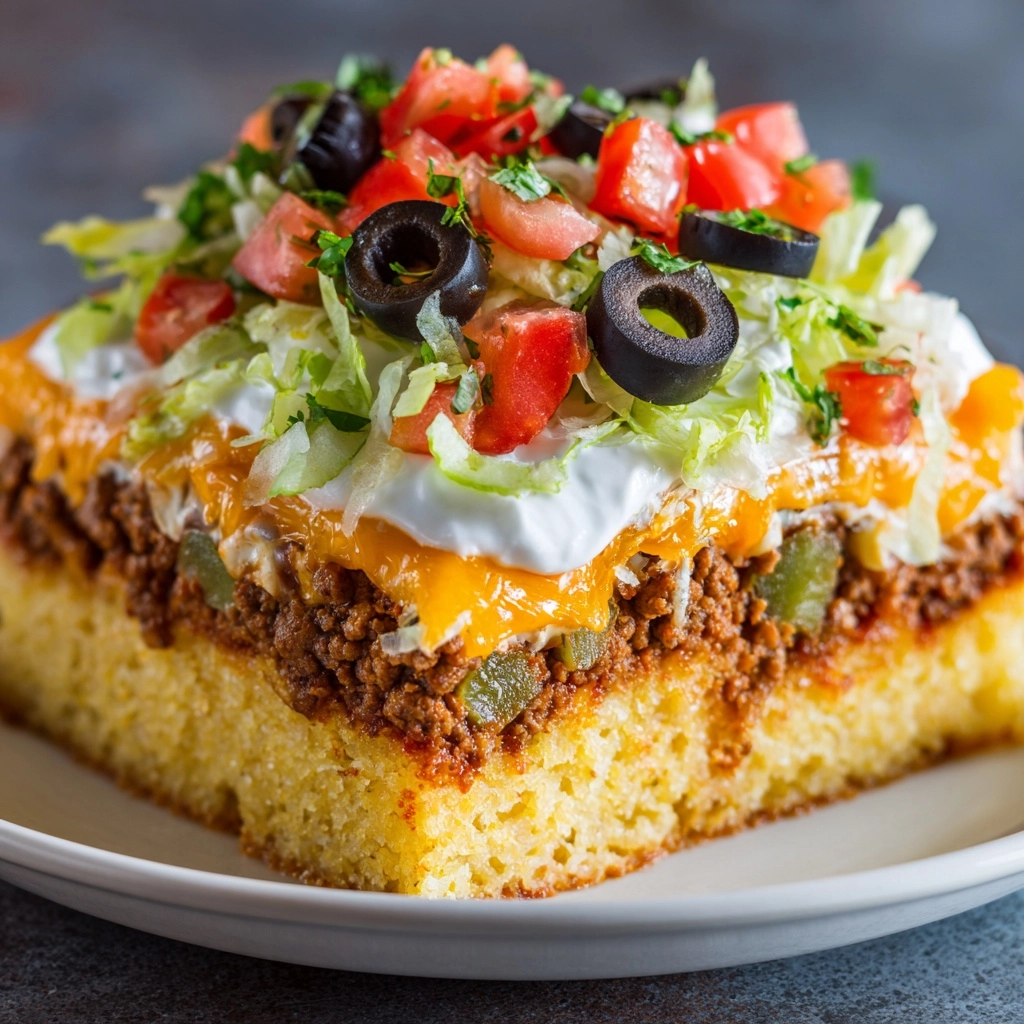 Cornbread Taco Bake Recipe - Recipe Image