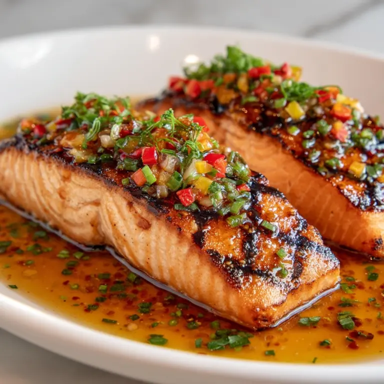 Marry Me Salmon Recipe with Sun-Dried Tomatoes and Creamy Parmesan Sauce Recipe