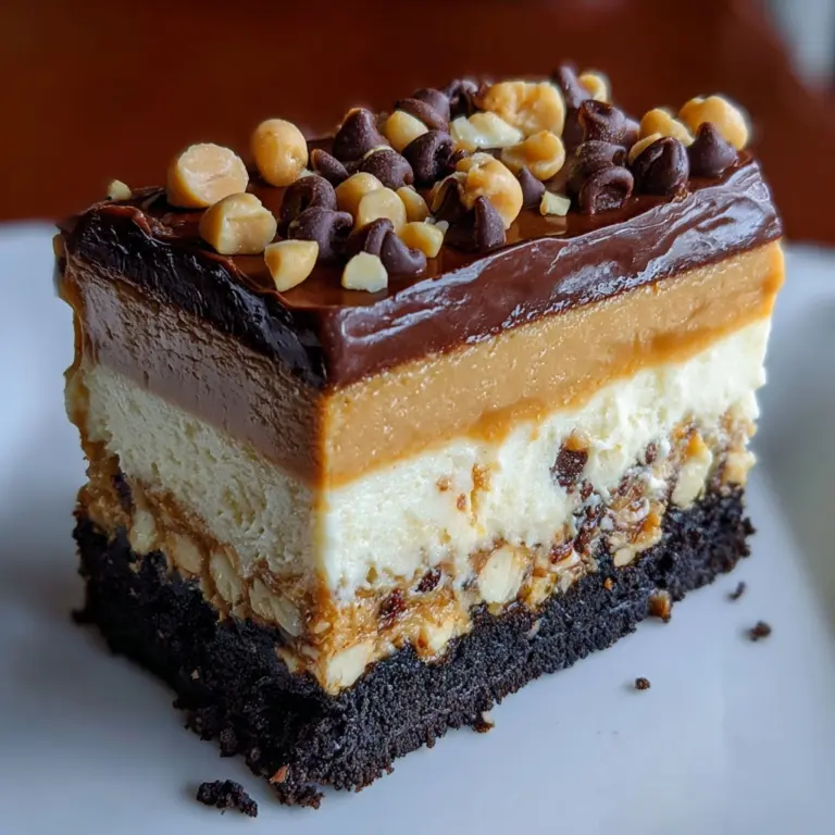 Chocolate Peanut Butter Lasagna Recipe