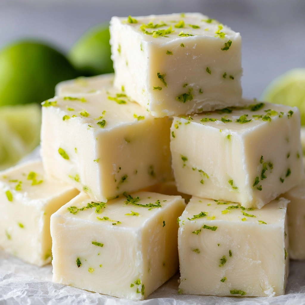 Key Lime Fudge Recipe - Recipe Image