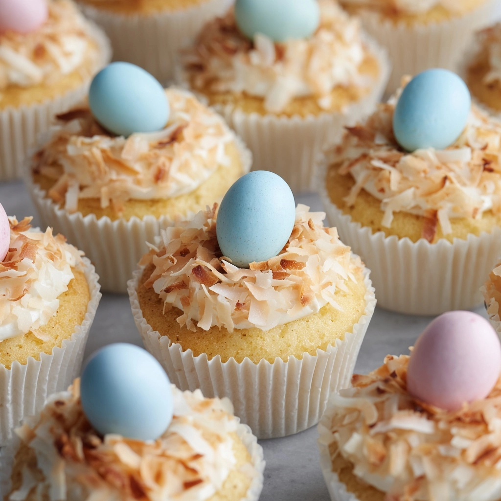 Mini Easter Cheesecakes Recipe - Recipe Image