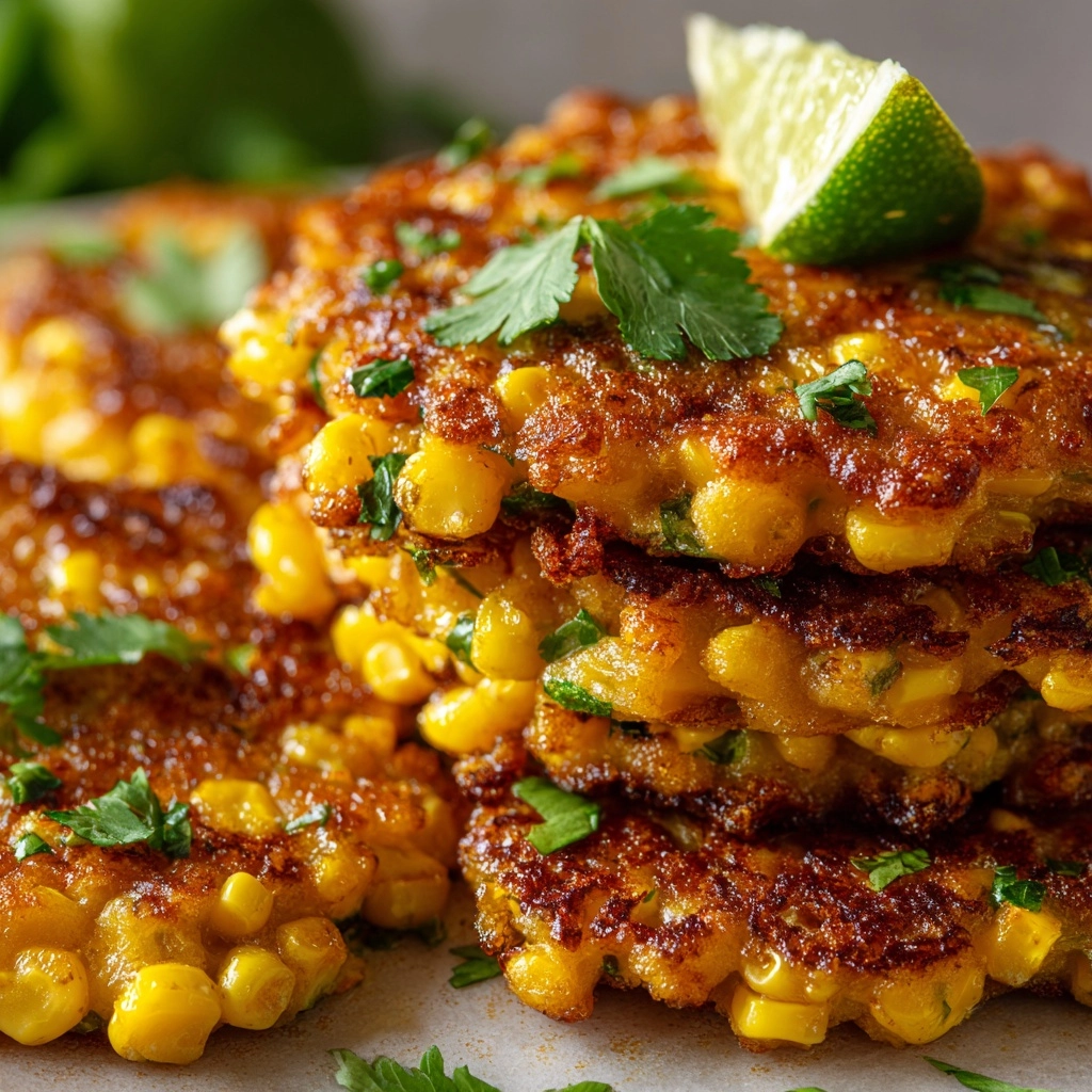 Mexican Street Corn Fritters Recipe - Recipe Image