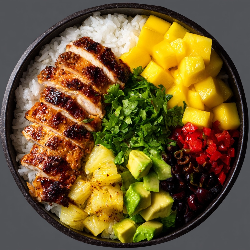 Jerk Chicken Bowl Recipe - Recipe Image