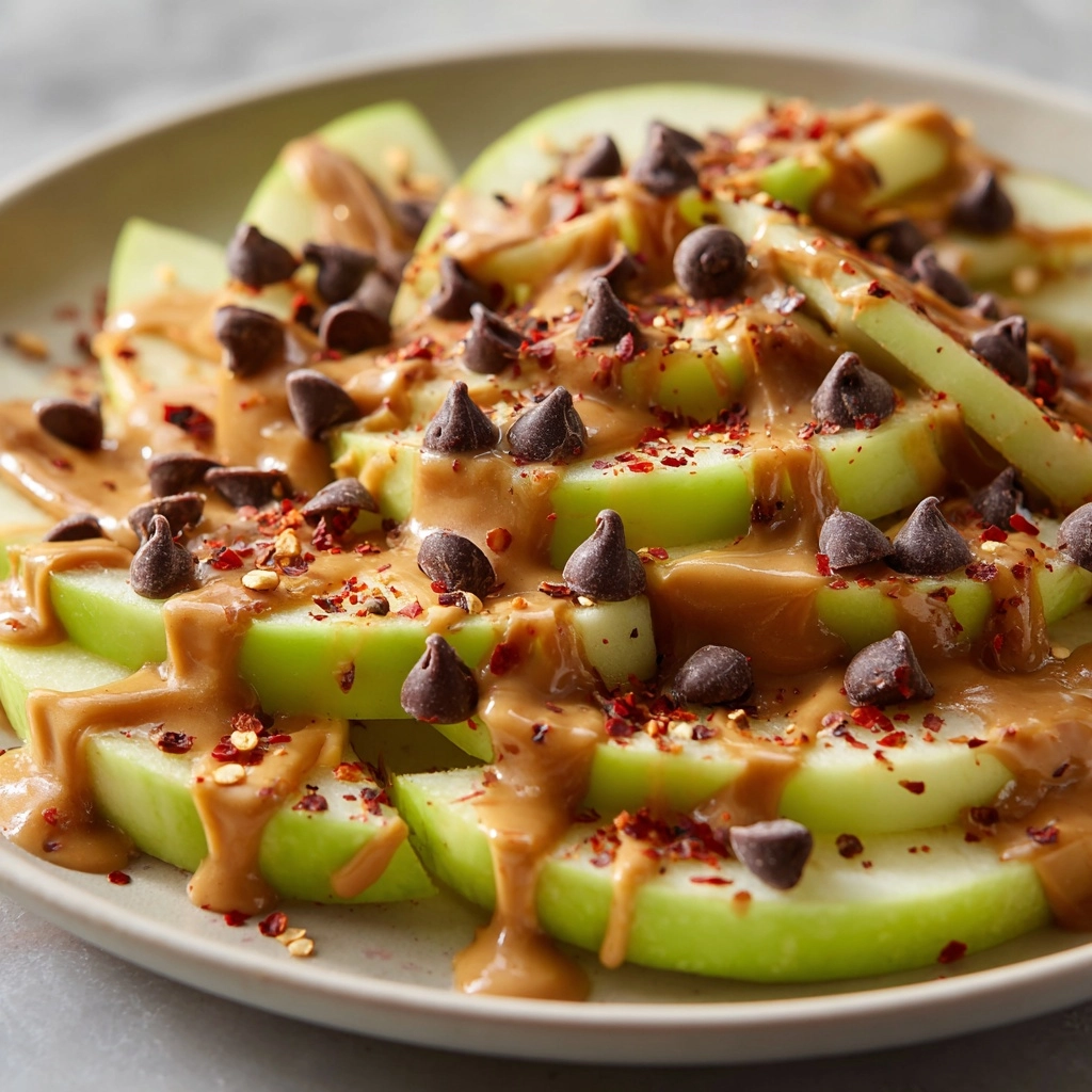 Healthy Apple Nachos: A Delicious and Nutritious Snack Idea Recipe - Recipe Image
