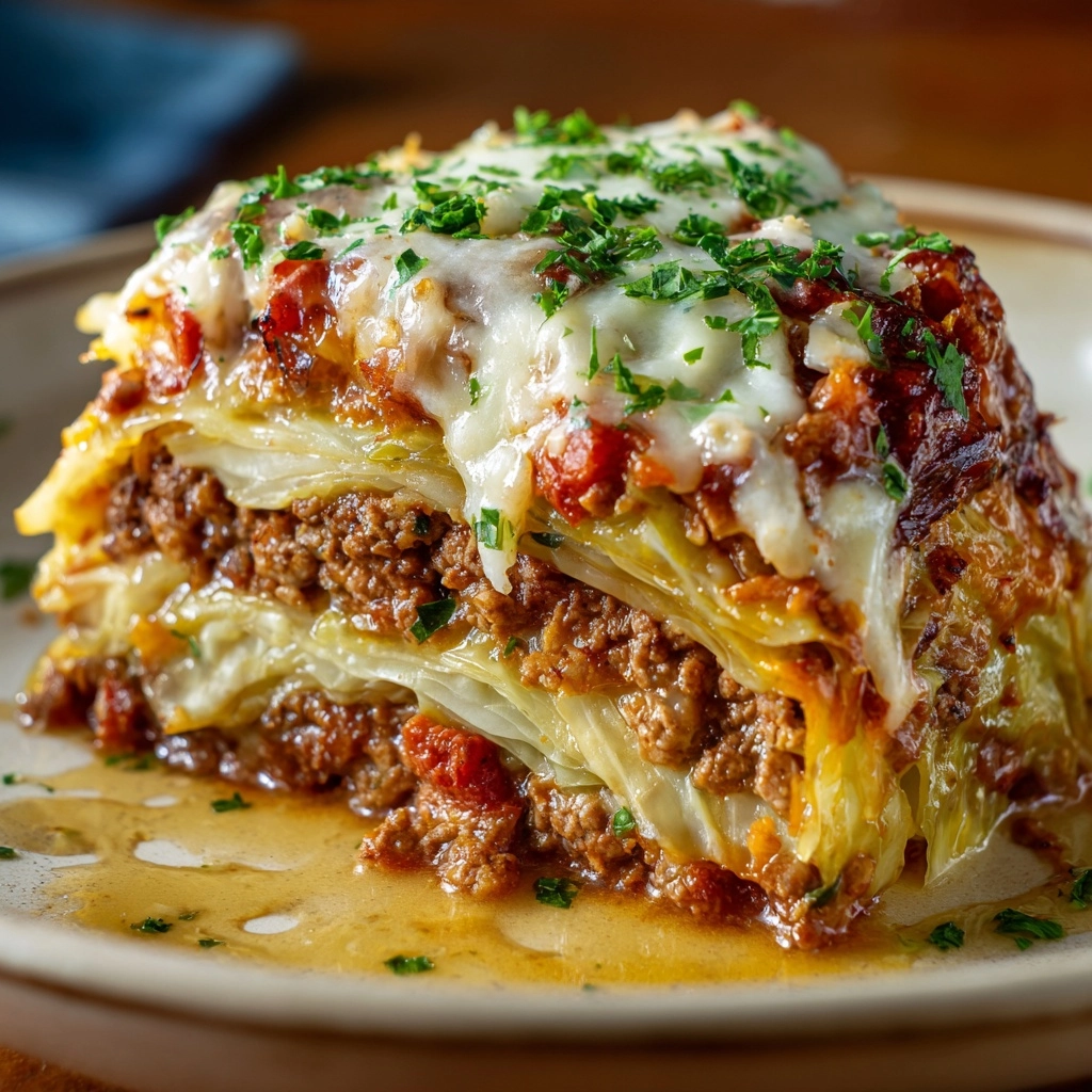 Easy & Hearty Cabbage and Ground Beef Skillet Recipe
