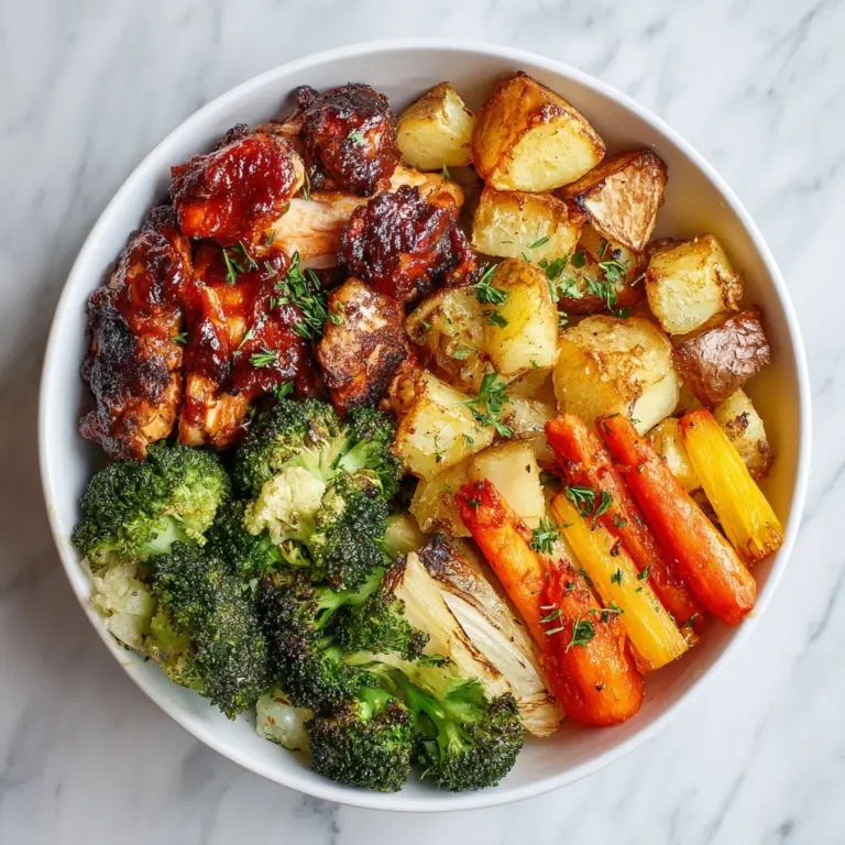 Skinny Chicken and Roasted Potato Bowl Recipe