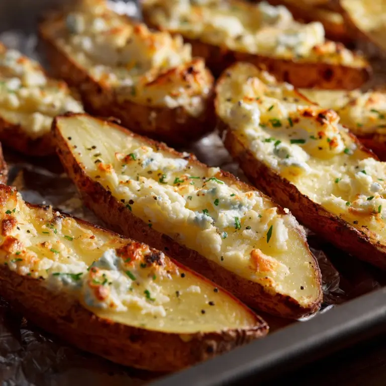 Parmesan Baked Potato Wedges Recipe