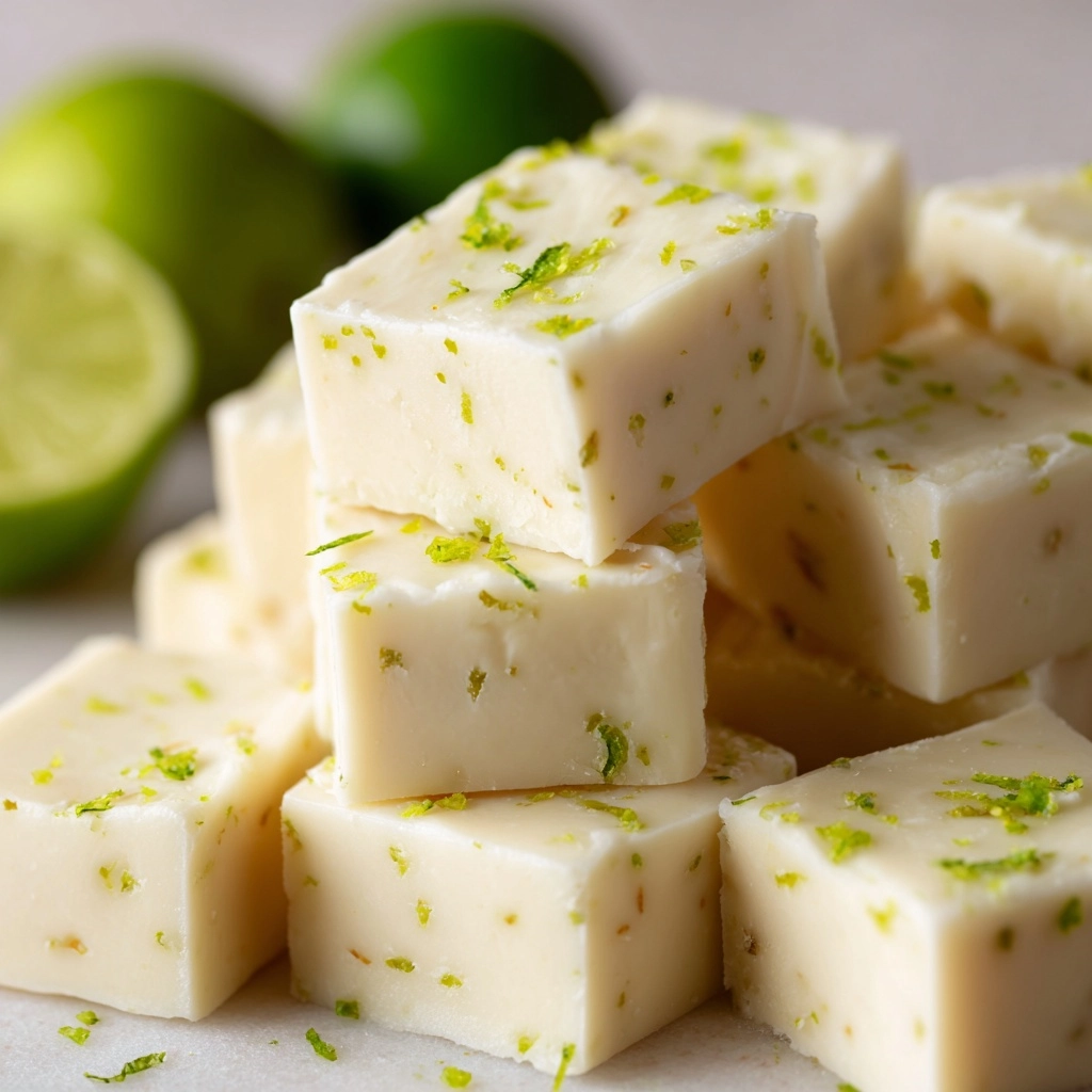 Key Lime Fudge Recipe - Recipe Image