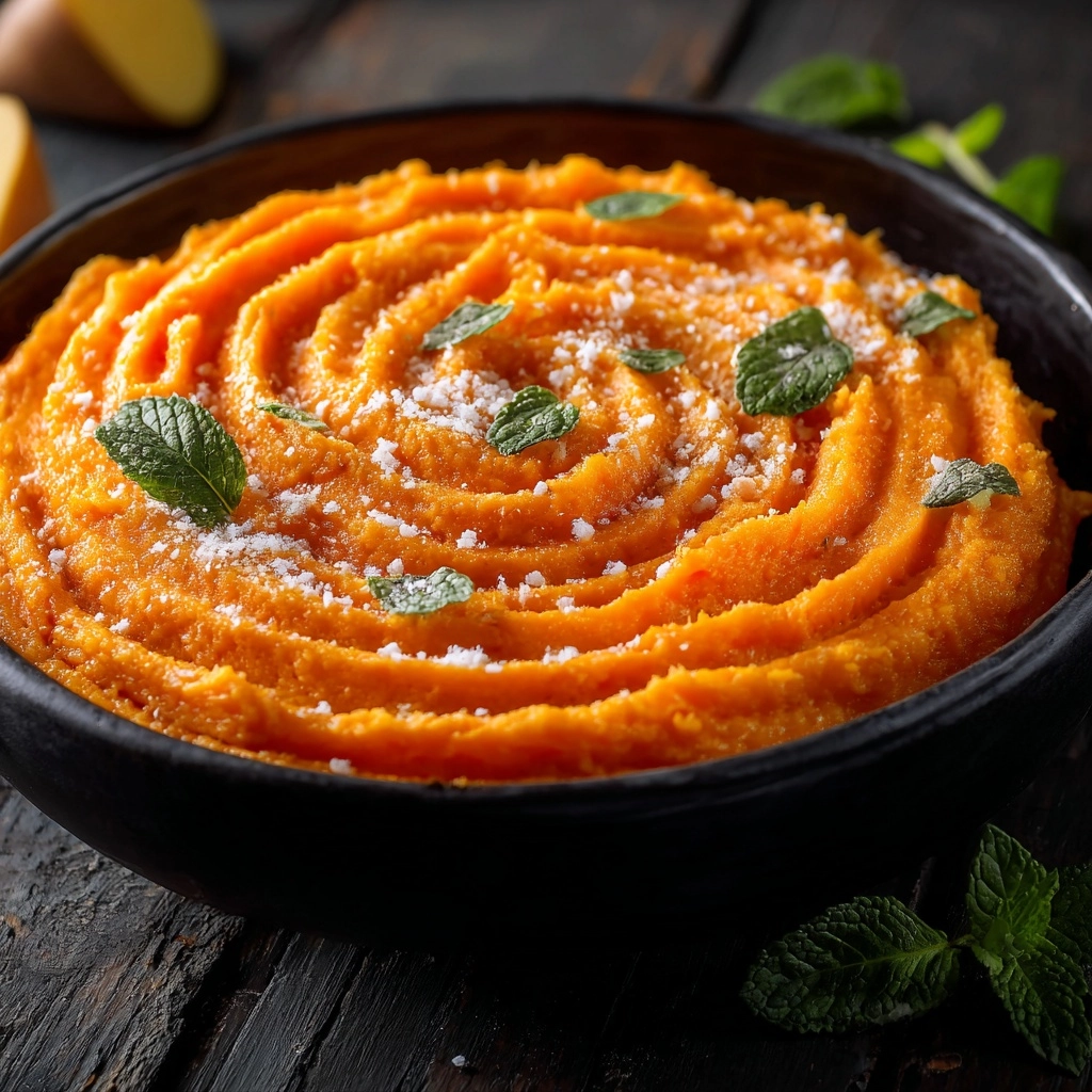 Creamy Maple Mashed Sweet Potatoes: A Soul-Warming Side Dish Recipe - Recipe Image