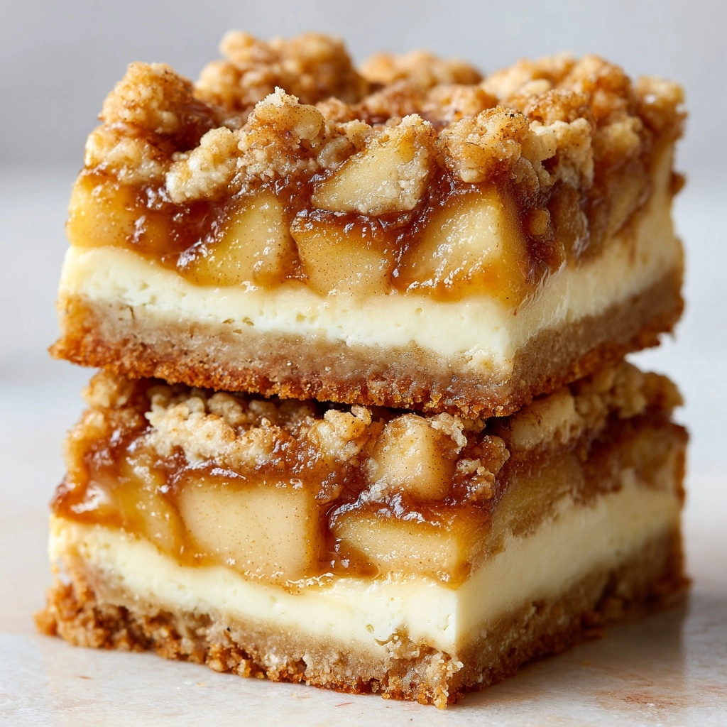 Gluten Free Apple Cheesecake Bars Recipe - Recipe Image