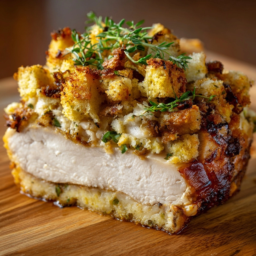 Slow Cooker Chicken with Stuffing Recipe - Recipe Image