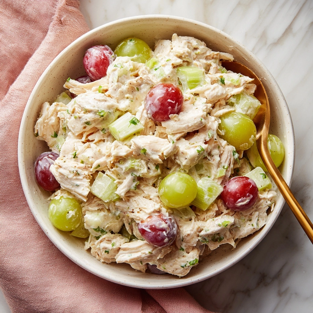High Protein Chicken Salad Recipe - Recipe Image