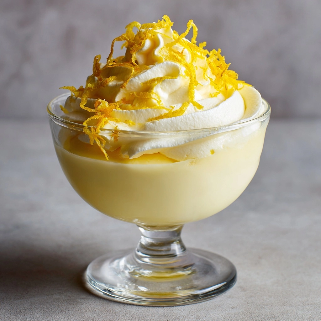 Creamy Lemon Mousse Recipe - Recipe Image
