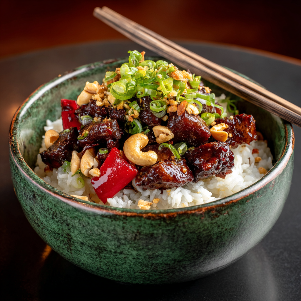 20 Minute Korean Gochujang Beef Bowls Recipe - Recipe Image