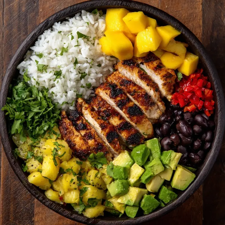 Jerk Chicken Bowl Recipe