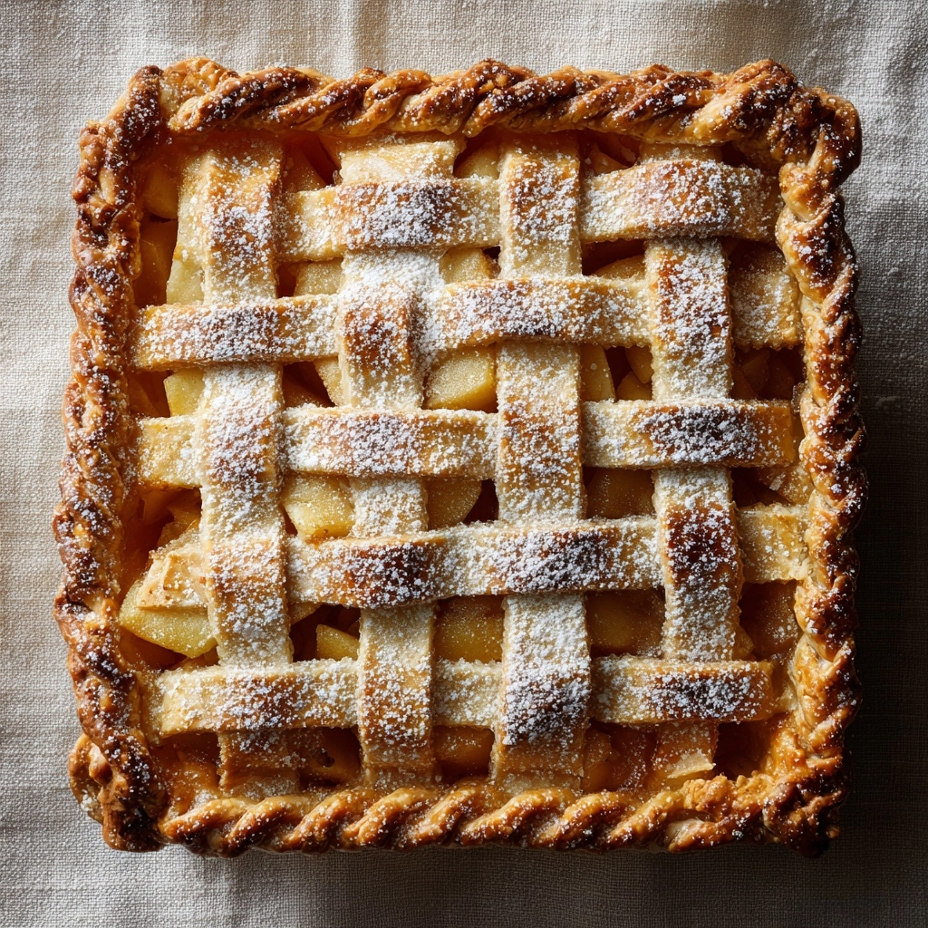 Apple Slab Pie Recipe - Recipe Image