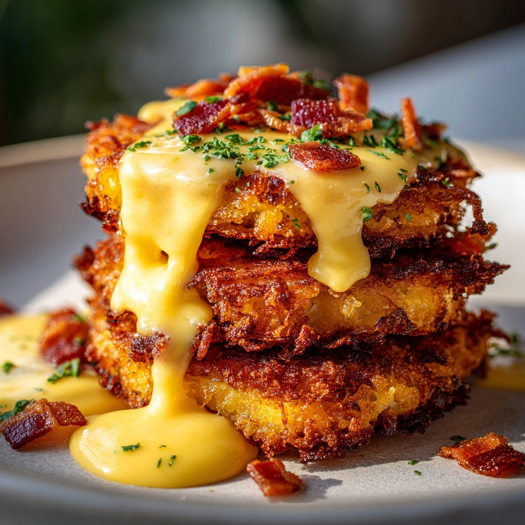 Grilled Shrimp and Cheddar Grit Fritters with Smoky Cream Recipe - Recipe Image