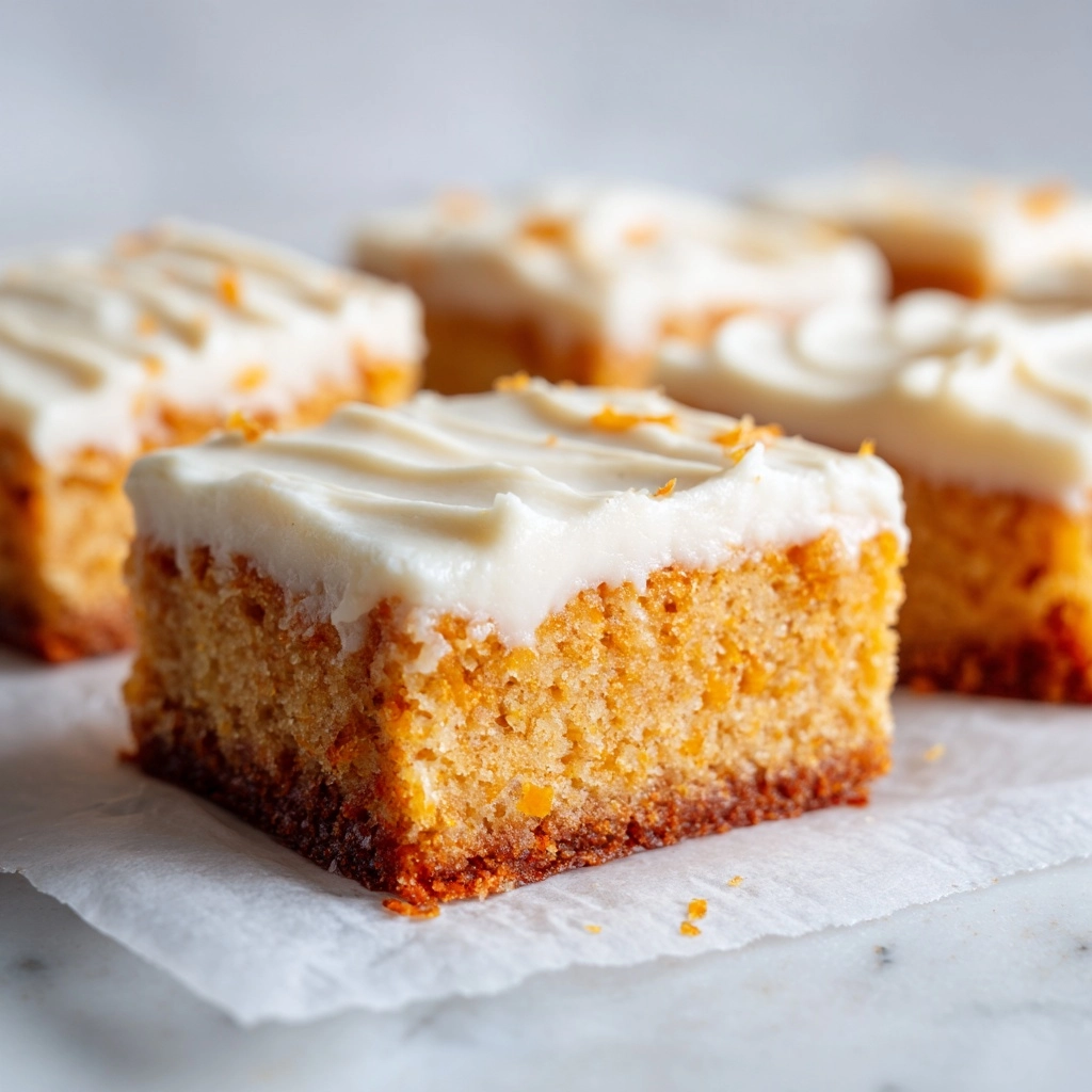Carrot Cake Bars with Cream Cheese Frosting Recipe - Recipe Image
