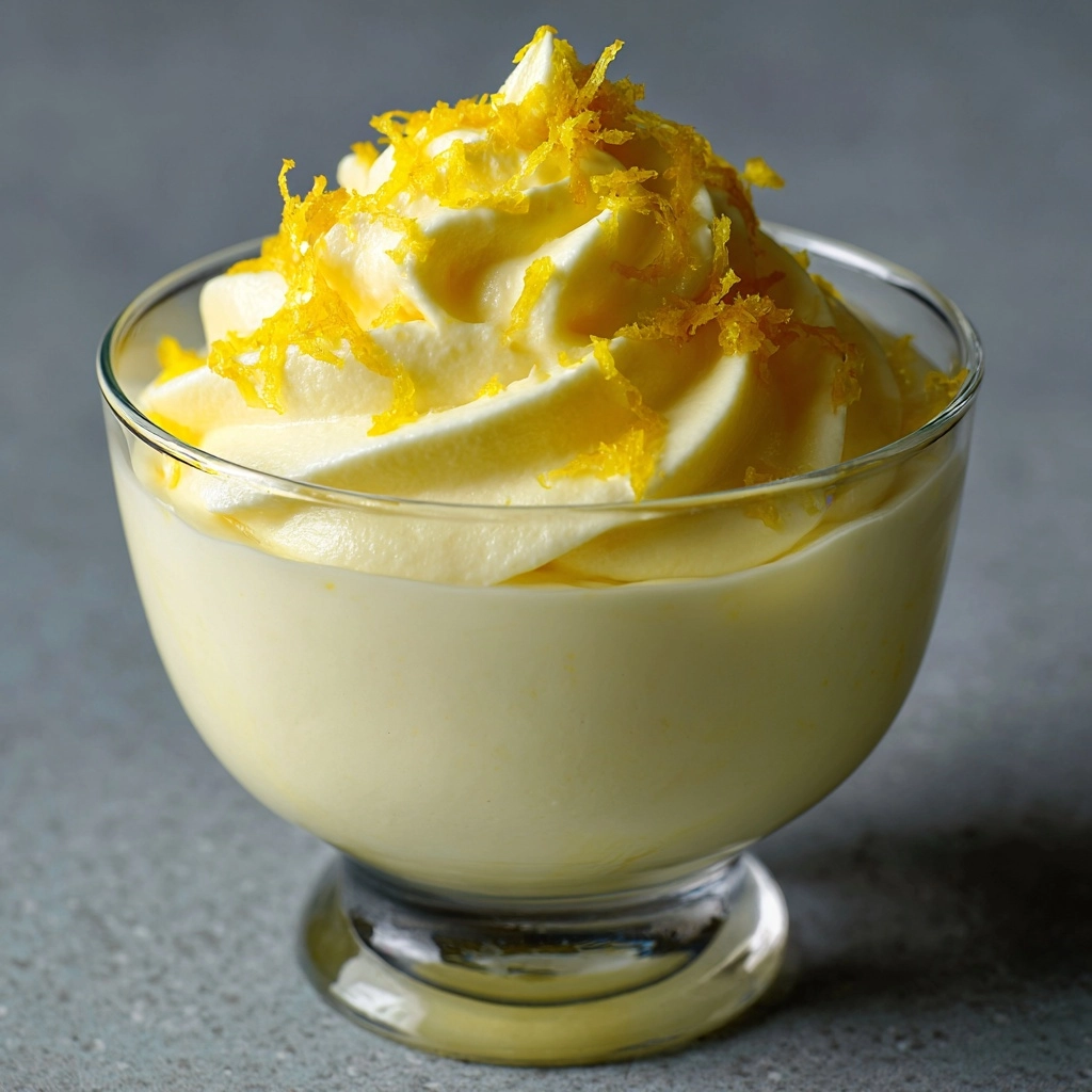 Creamy Lemon Mousse Recipe - Recipe Image