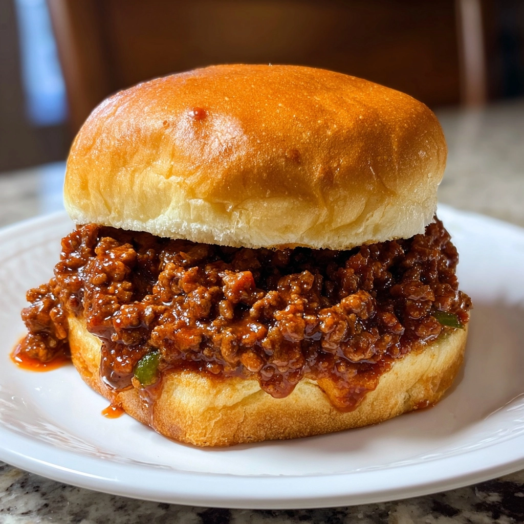 Easy Homemade Sloppy Joe Recipe - Recipe Image