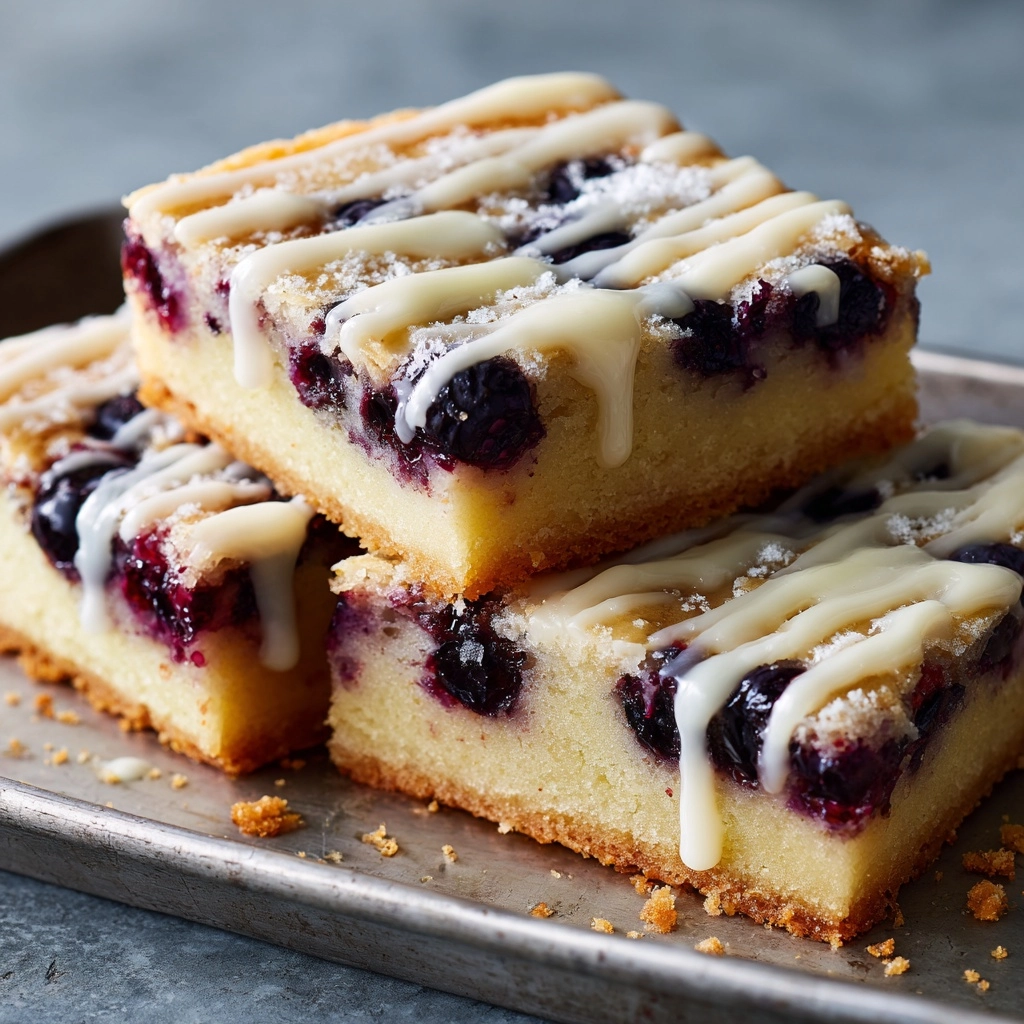 Wild Blueberry Coffee Cake Danishes Recipe - Recipe Image