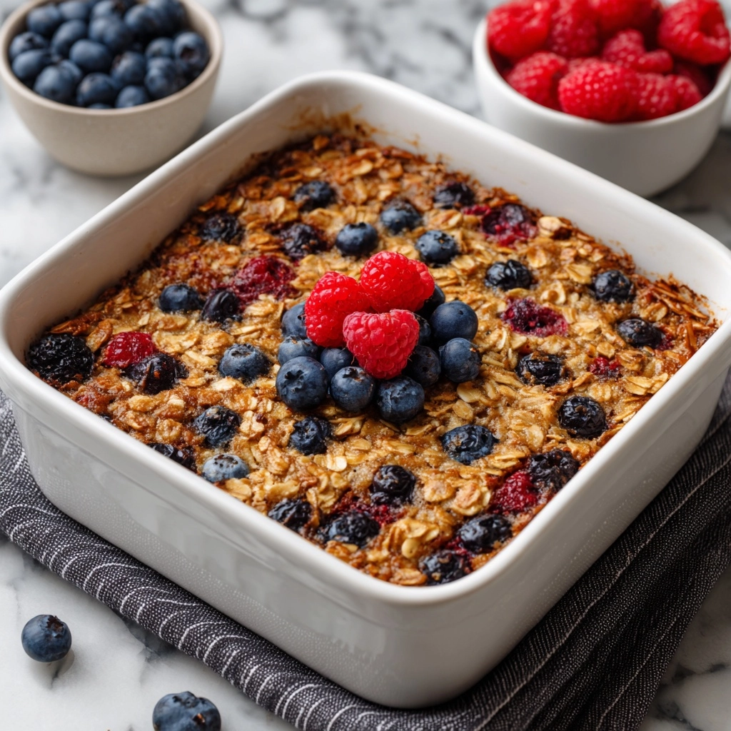 Baked Oatmeal Recipe - Recipe Image