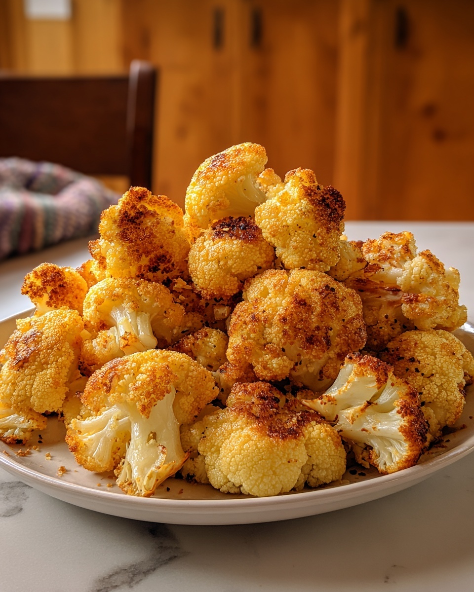 Golden Crispy Cauliflower Bites Recipe - Recipe Image