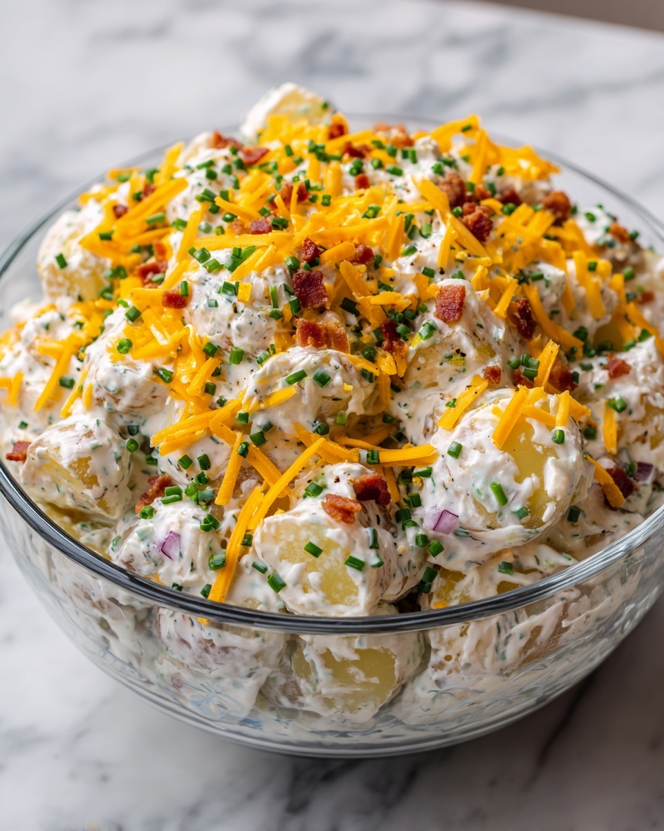 Loaded Baked Potato Salad Recipe - Recipe Image