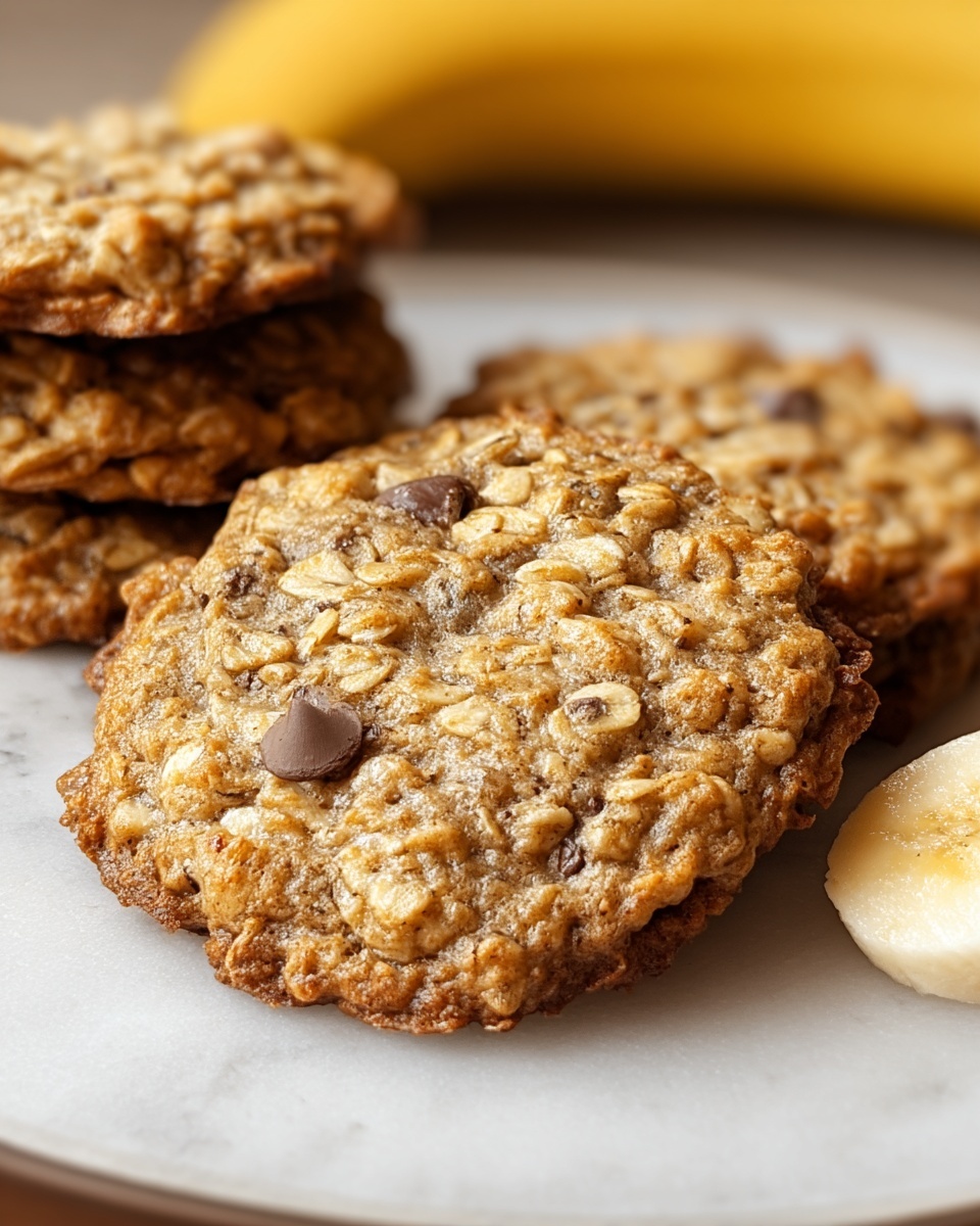 Banana Oatmeal Cookies Recipe - Recipe Image