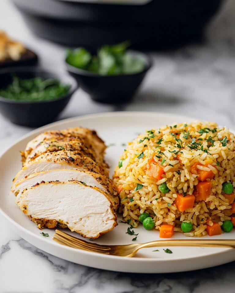 Instant Pot Chicken and Rice Recipe