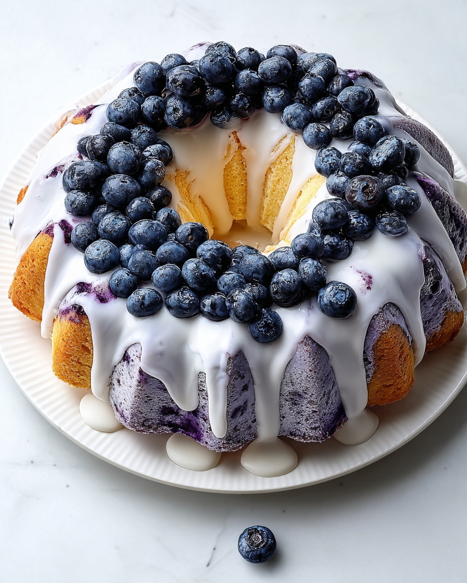 Blueberry Bundt Cake Recipe - Recipe Image