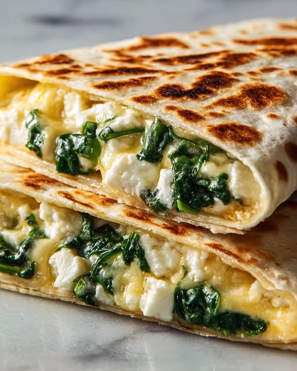 Spinach Feta Quesadillas Recipe - Recipe Image