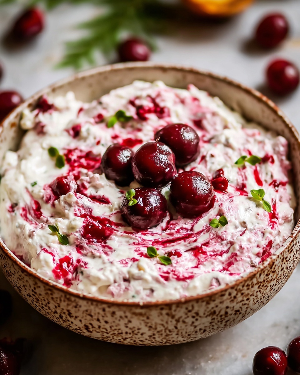 Baked Cranberry Cream Cheese Dip Recipe - Recipe Image