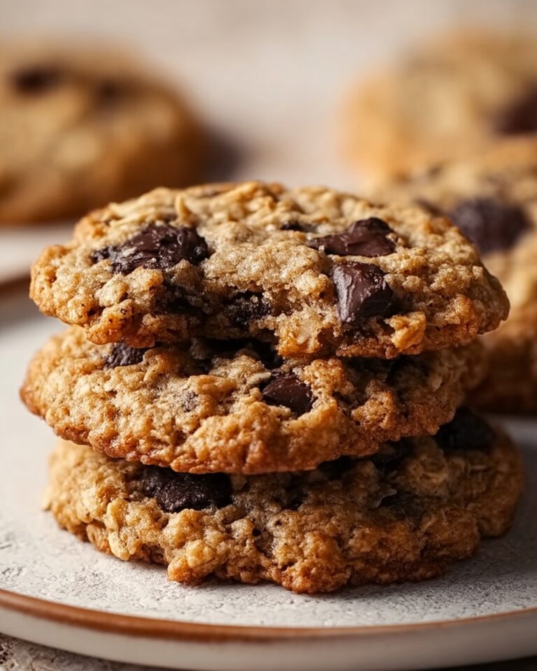 Healthy Oatmeal Cookies with Dark Chocolate and Nuts Recipe