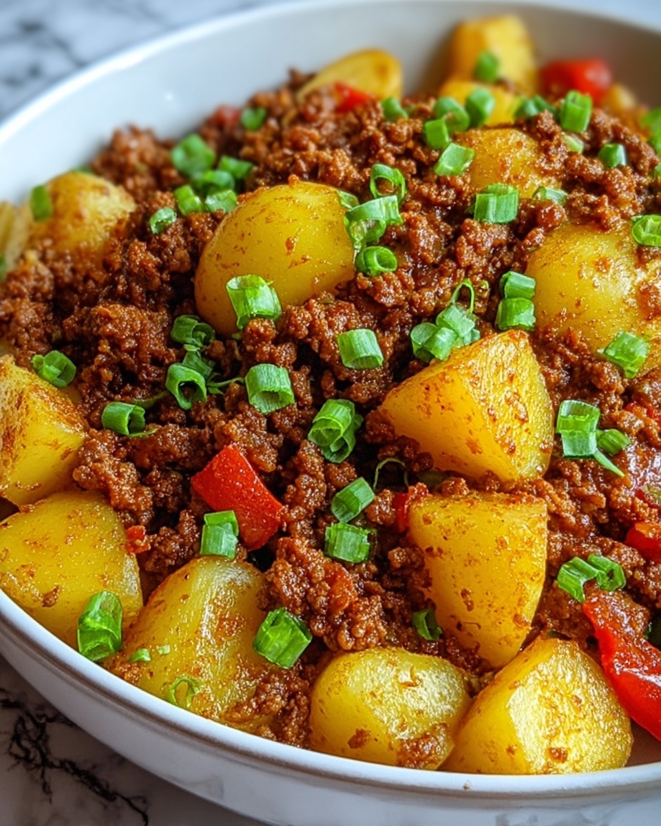 Ground Beef and Potatoes Casserole Recipe - Recipe Image