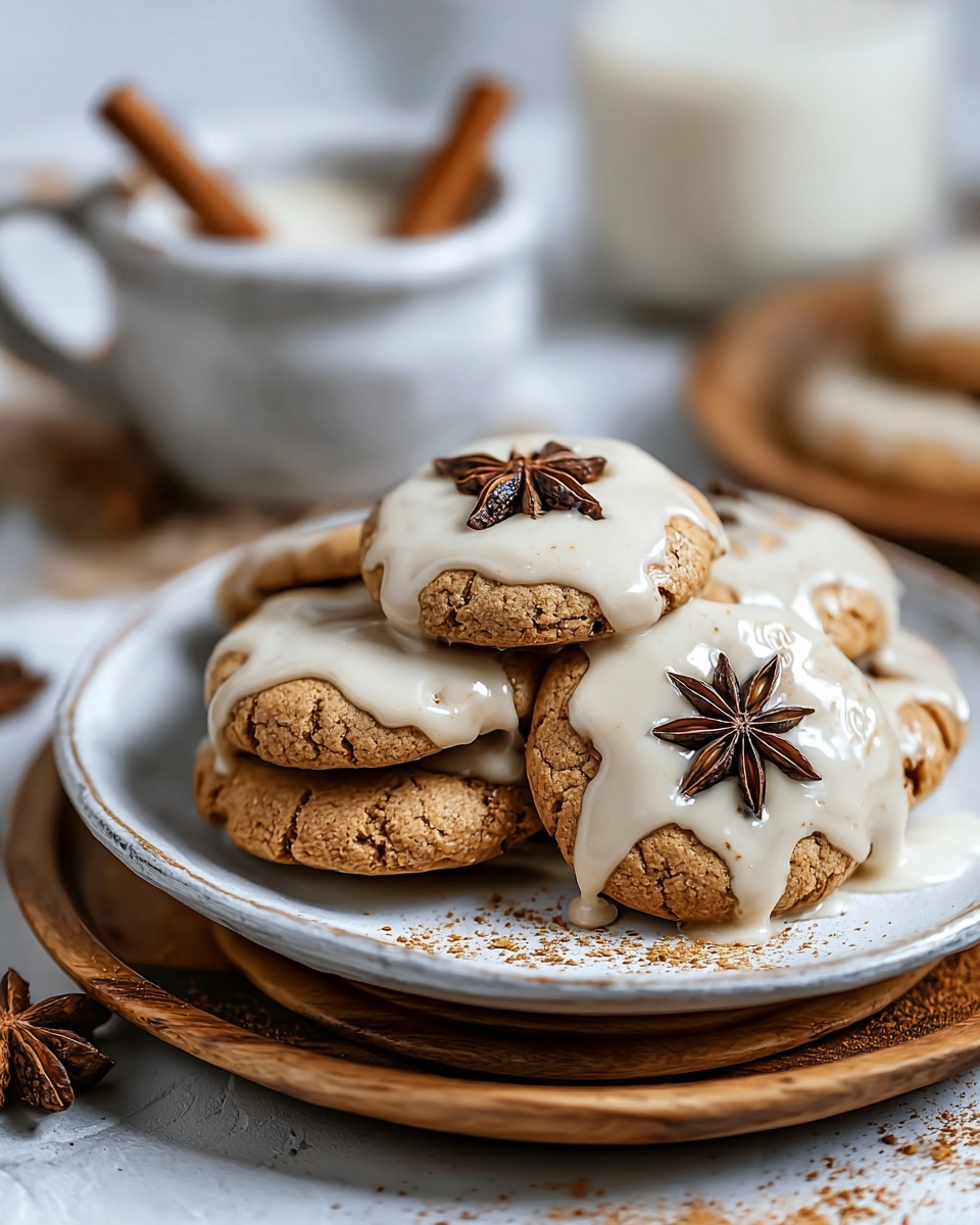 Espresso Chai Cookies with Maple Cinnamon Icing Recipe - Recipe Image